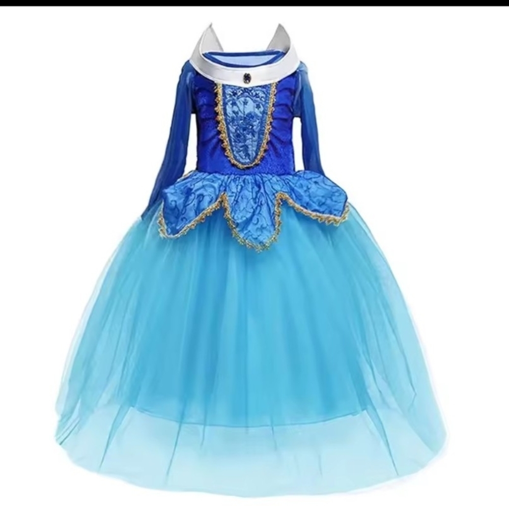 Blue Princess Kids Costume